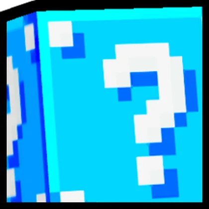 Huge Blue Lucky Block